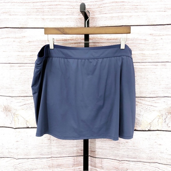 Lands End Blue Swim Skort Size 22W - Picture 9 of 9